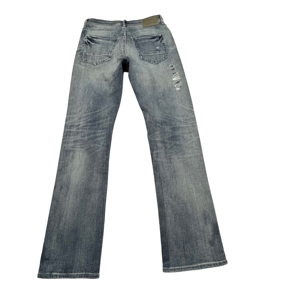 Departwest Sieker Mens Jeans 30x32 Blue‎ Cotton Blend Distressed Ripped